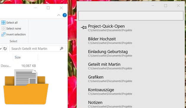 Project-Quick-Open